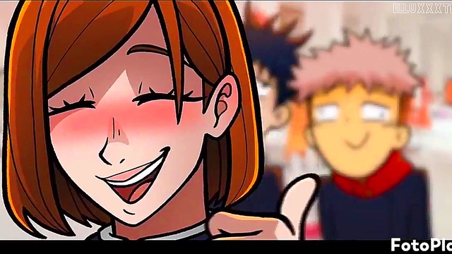 Nobara Kugisaki Compilation – Anime Cutie Gets Fucked Hard & Cums Repeatedly