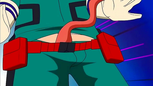 Deku Fucks Froppy in Exciting Boku No Hero Academia Hentai Action