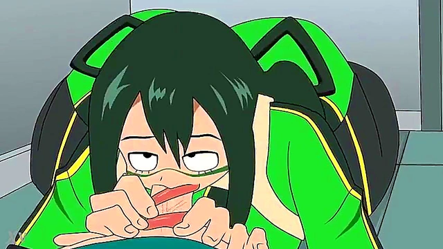 Deku Fucks Froppy in Exciting Boku No Hero Academia Hentai Action
