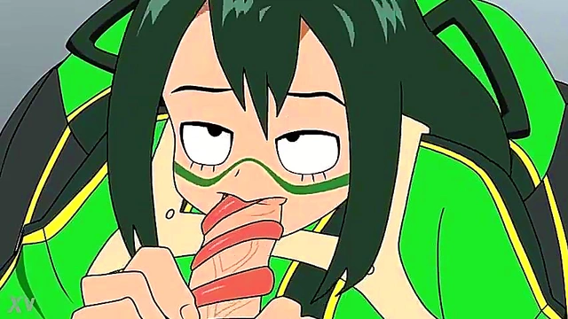 Deku Fucks Froppy in Exciting Boku No Hero Academia Hentai Action
