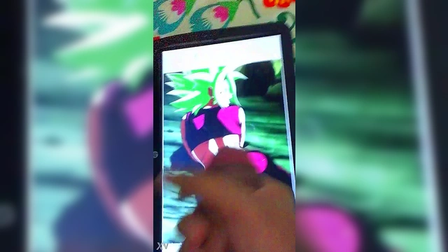 Kefla Takes Charge in Dragon Ball Super Hentai Solo Boy Cum Tribute