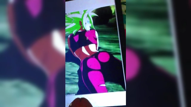 Kefla Takes Charge in Dragon Ball Super Hentai Solo Boy Cum Tribute