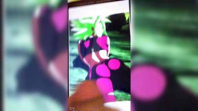 Kefla Takes Charge in Dragon Ball Super Hentai Solo Boy Cum Tribute