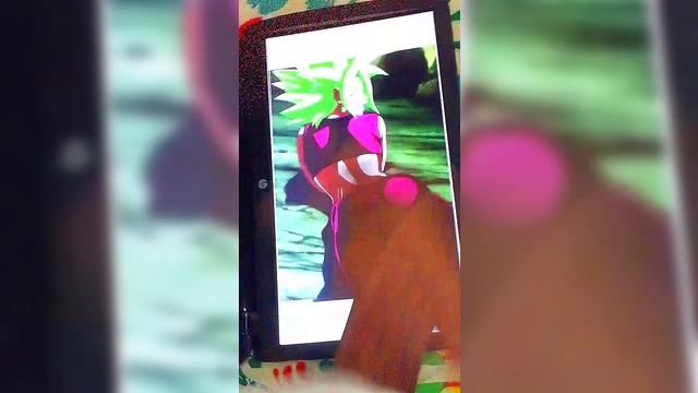 Kefla Takes Charge in Dragon Ball Super Hentai Solo Boy Cum Tribute