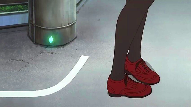 Kawaii Anime Girl from Kyoukai no Kanata Rides Dick for Juicy Creampie