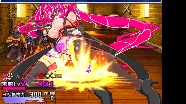 Busty Emblem Knights Engage in BDSM, Anal, and Bukkake Threesome Fun