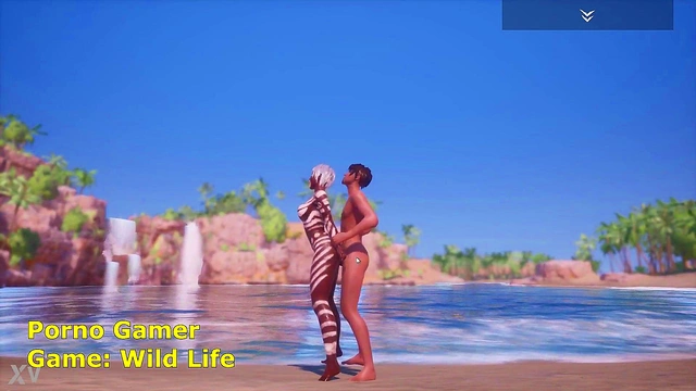 Wild CGI Amazon Fucked On Beach In Stunning 3D Hentai Fantasy Adventure