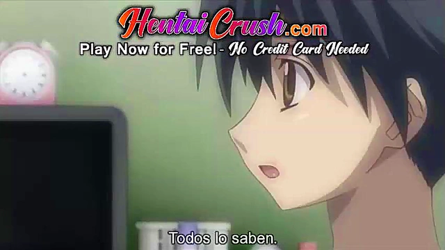 Petite Anime Teen Gets Pervy Handjob On Subway Train Ride