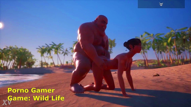 Fat Gordo Fucks Millana On The Beach In CGI Hentai Gaming Walkthrough