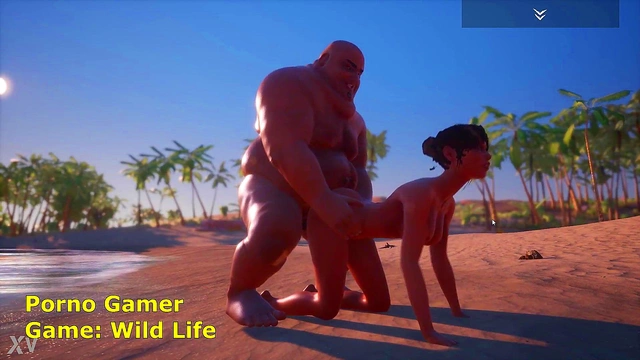 Fat Gordo Fucks Millana On The Beach In CGI Hentai Gaming Walkthrough