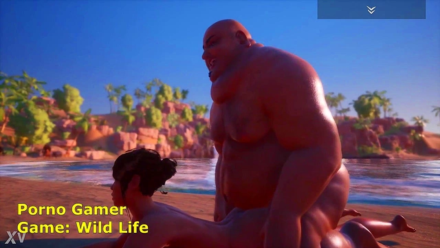 Fat Gordo Fucks Millana On The Beach In CGI Hentai Gaming Walkthrough