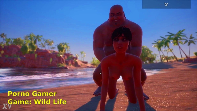 Fat Gordo Fucks Millana On The Beach In CGI Hentai Gaming Walkthrough