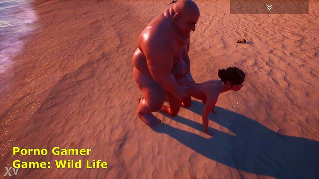 Fat Gordo Fucks Millana On The Beach In CGI Hentai Gaming Walkthrough