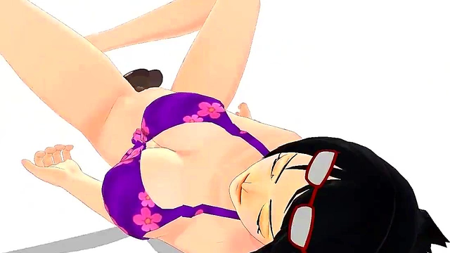 Tashigi From One Piece Twerks Seductively In 3D Hentai Anime Action
