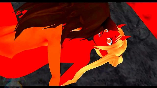 Devil Tempts Fox Boy for Hot Hentai Masturbation & Fucking Session