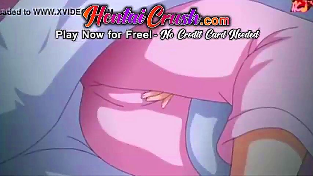 Blonde Teen's Winter Fantasy Sex With Big-Cock Hentai Guy In Public Places