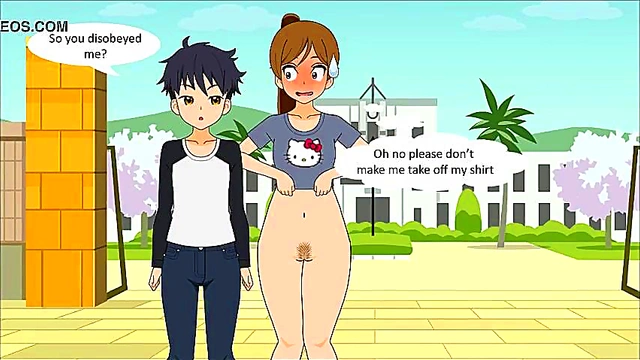 Horny ENF Teen Shows Off Naked While Jogging In Public For Your Pleasure