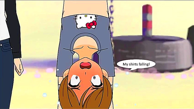 Horny ENF Teen Shows Off Naked While Jogging In Public For Your Pleasure