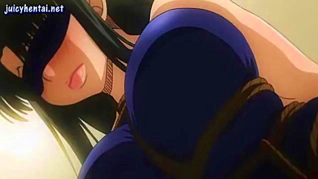 Tied Anime Babe Gets Pleasured In Sexy Hentai Scene