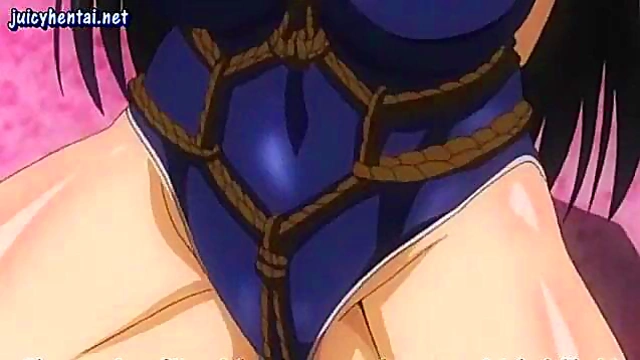 Tied Anime Babe Gets Pleasured In Sexy Hentai Scene