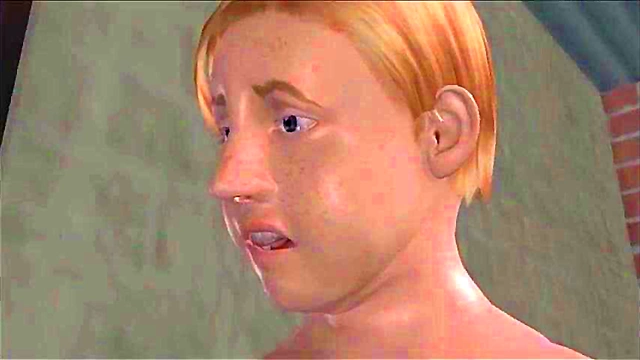 Naughty Blonde Gets Pounded by BBC in Merry XMAS Anime Adventure