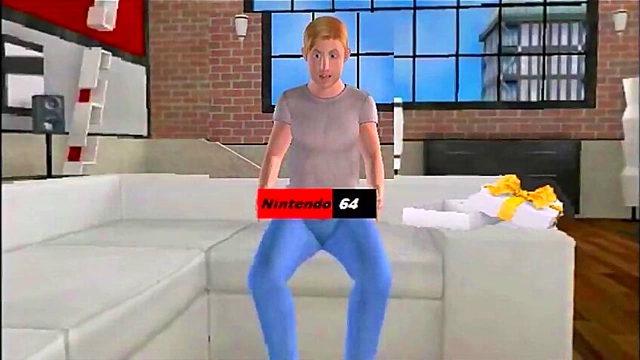 Naughty Blonde Gets Pounded by BBC in Merry XMAS Anime Adventure