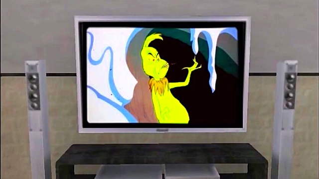 Naughty Blonde Gets Pounded by BBC in Merry XMAS Anime Adventure