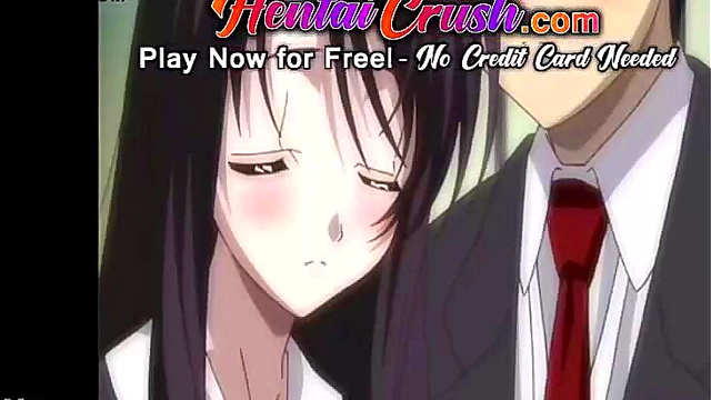 Huge-Titted Anime Teen Gets Off On The Subway With Mind-Blowing Orgasms