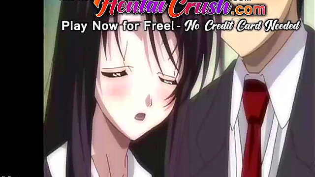 Huge-Titted Anime Teen Gets Off On The Subway With Mind-Blowing Orgasms