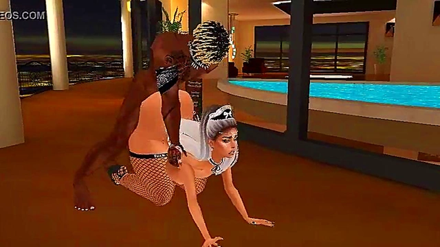 Latina Hentai Babe Fucks Hardcore With BBC In IMVU