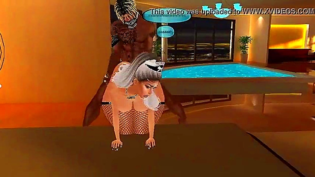 Latina Hentai Babe Fucks Hardcore With BBC In IMVU