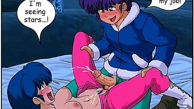 Christmas Hentai Comic – Ranma Saotome & Tendo Sisters Share Festive Fun