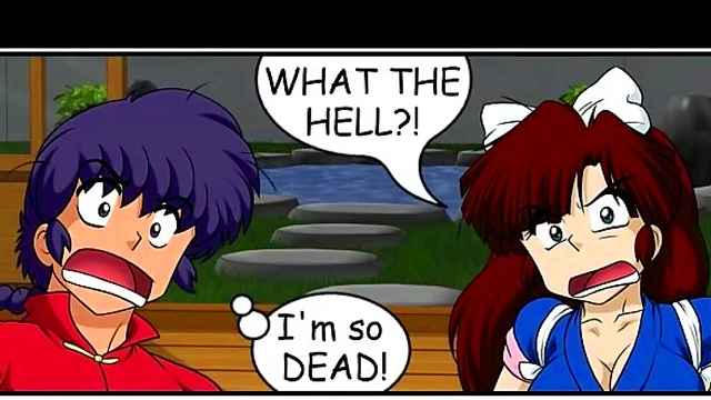 Christmas Hentai Comic – Ranma Saotome & Tendo Sisters Share Festive Fun