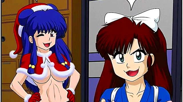 Christmas Hentai Comic – Ranma Saotome & Tendo Sisters Share Festive Fun