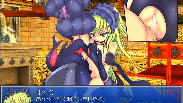 Horny Hentai Babe Shows Off Juicy Tits In steamy Anime Scene