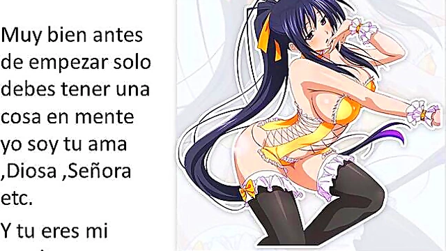 Akeno’s Seductive JOI Instructions for Mind-Blowing Masturbation Fun