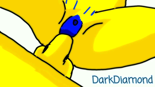 Marge Simpson Anime Anal Adventure With Horny Cartoon Lover
