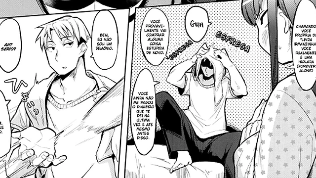 Poor Imouto Tangled in Debt Sucks Dick for Money in Hentai Scene