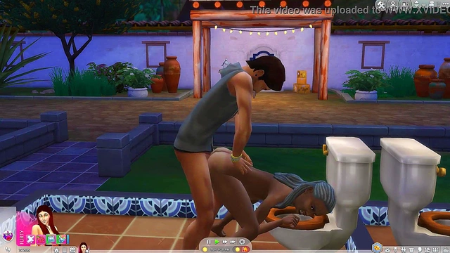 Granny Has Fun With Hard Sex in The Sims 4 Cartoony Hentai Adventure