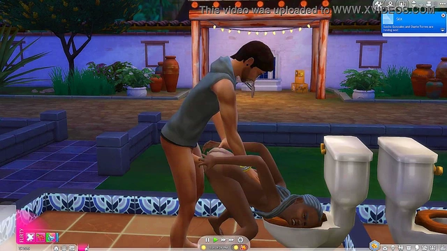 Granny Has Fun With Hard Sex in The Sims 4 Cartoony Hentai Adventure