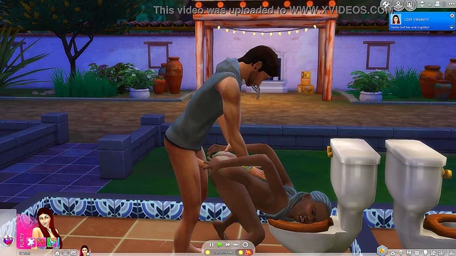 Granny Has Fun With Hard Sex in The Sims 4 Cartoony Hentai Adventure