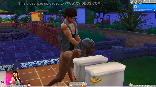 Granny Has Fun With Hard Sex in The Sims 4 Cartoony Hentai Adventure