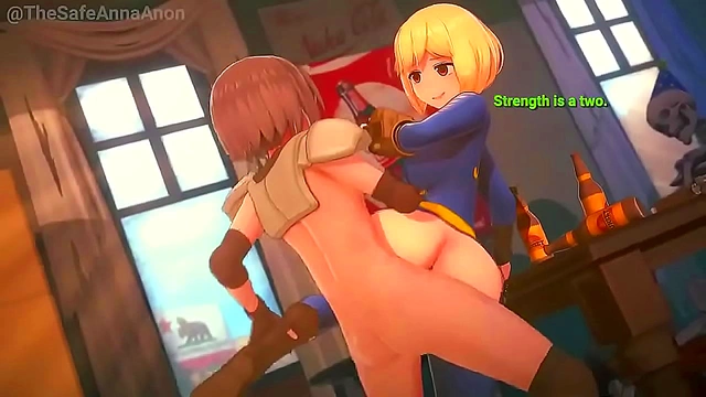 3D Hentai Fallout Sex Adventure With Sexy Survivors