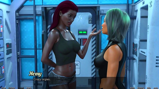 Ecuadorian MILF Strands in Space for Intense 3D Hentai Adventure