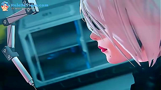 Nier Automata 3D Hentai – First Assembly With Hot AI Girls