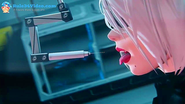 Nier Automata 3D Hentai – First Assembly With Hot AI Girls