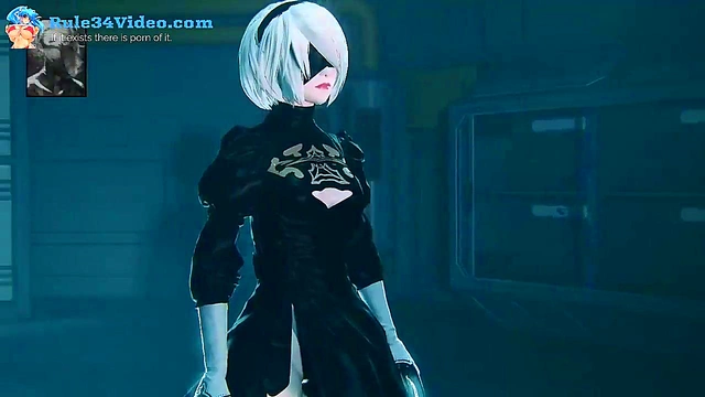Nier Automata 3D Hentai – First Assembly With Hot AI Girls