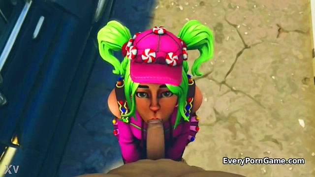 Sexy 3D Anime Chick Gives Mind-Blowing