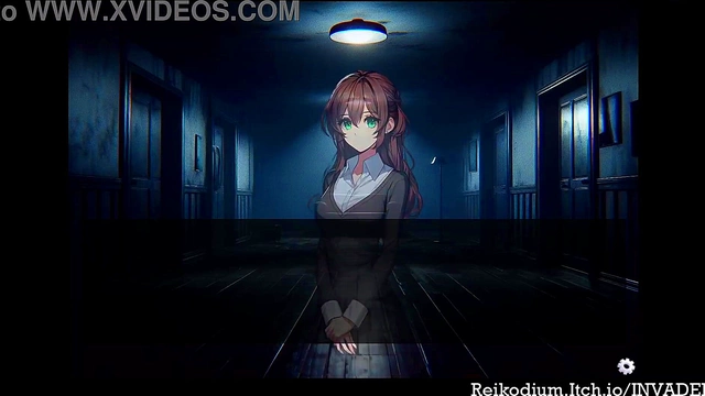 Horny Anime Invader Seduces Victim In Erotic Horror Thriller Scene