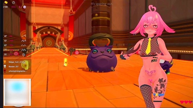 Bunny VTuber Gets Fucked Hard During Intense VR Workout Session